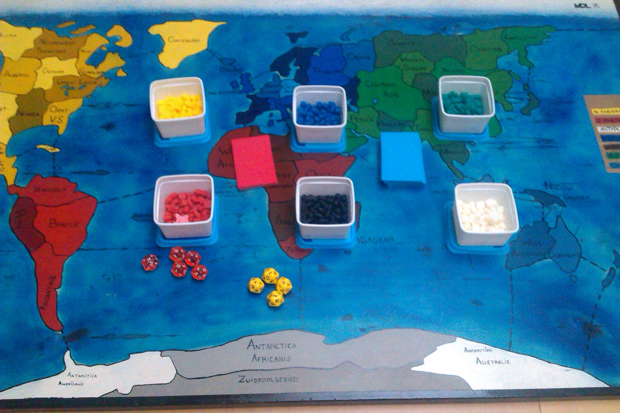 Risk! board game pawns