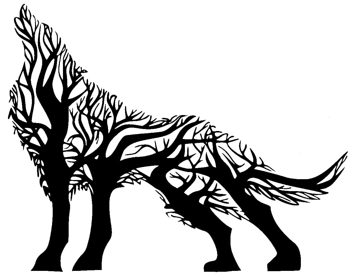 2D Tree Wolf