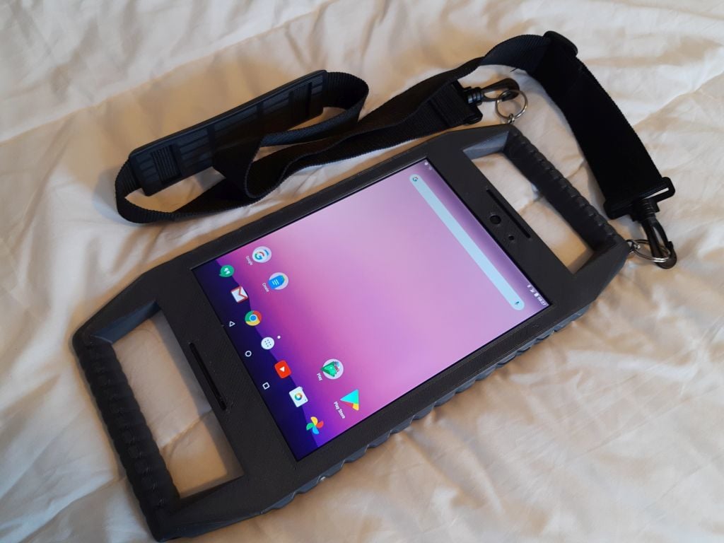 Nexus 9 'tactical' tablet holder