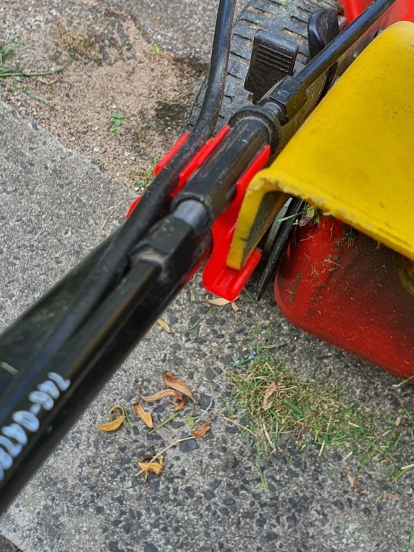 Wolf Mower Cable Guide and Flap hook
