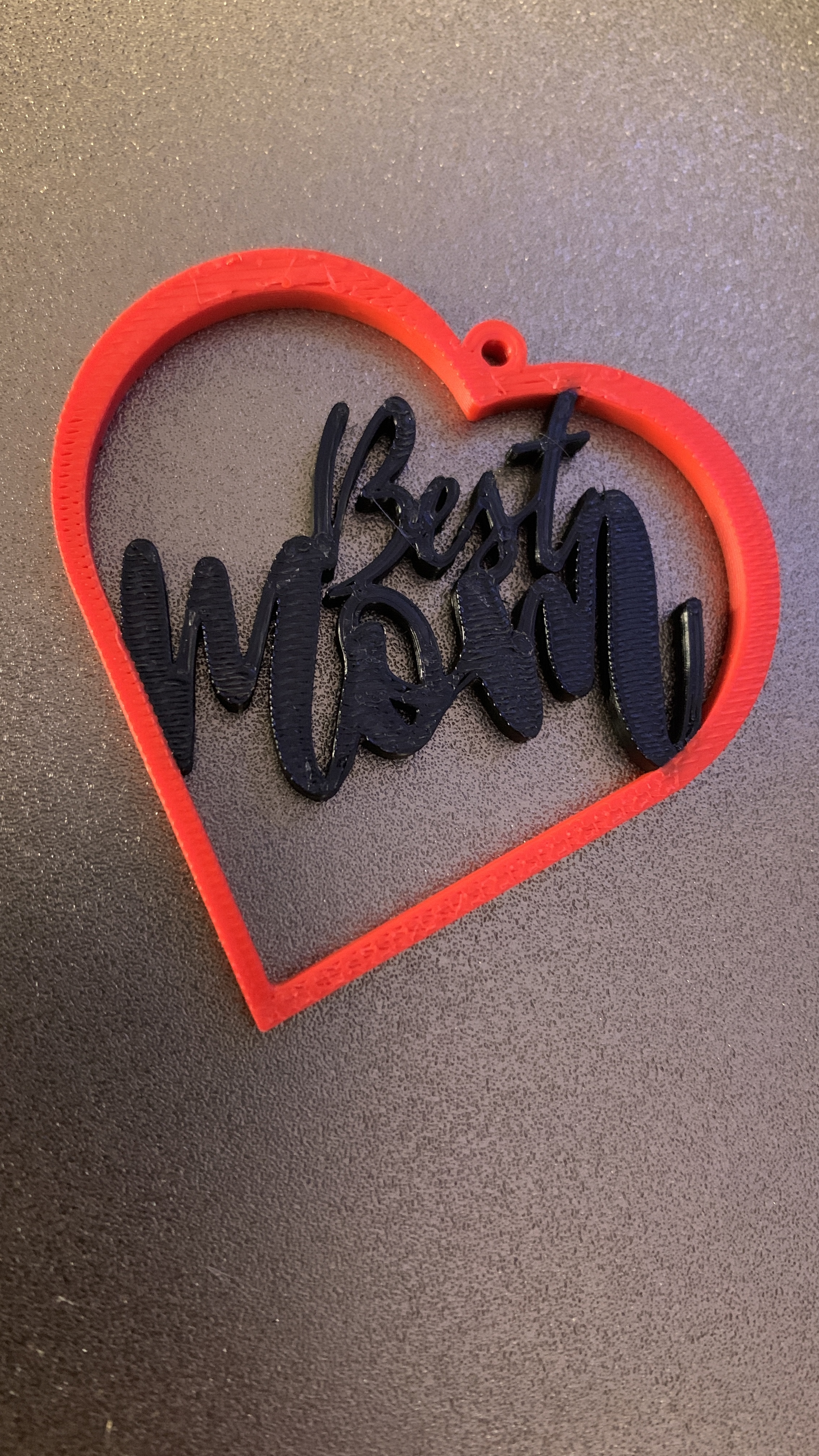 MOTHER'S DAY - BEST MOM KEYCHAIN