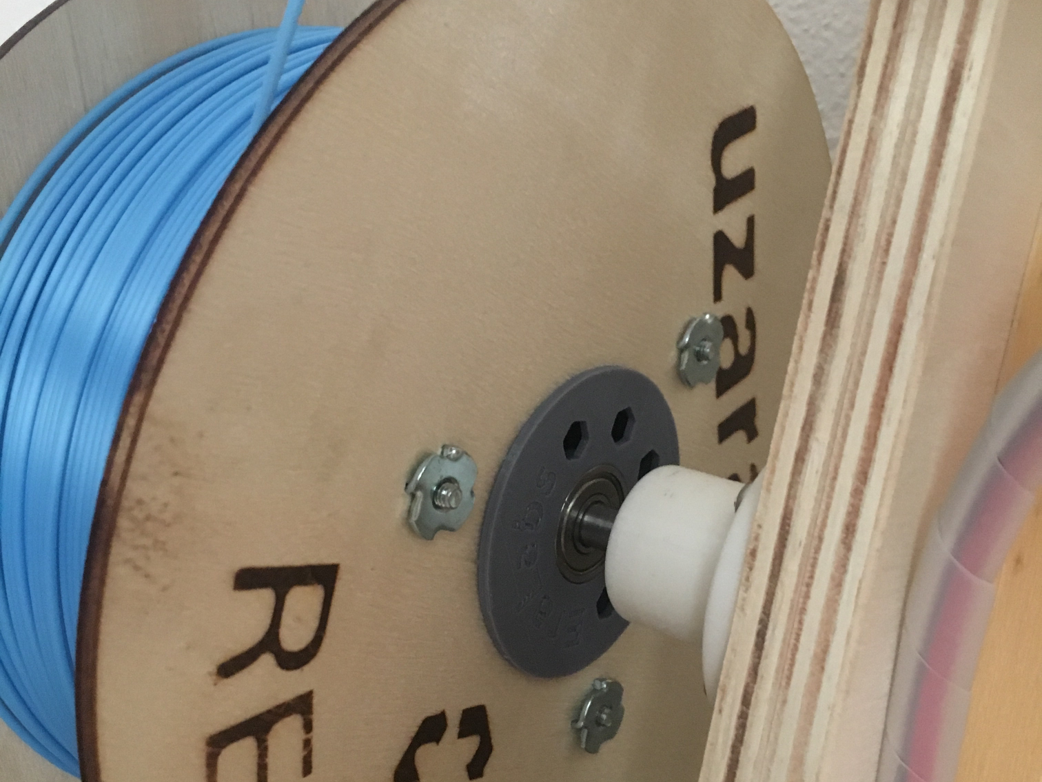 Uzaras Filament Holder and Spool Adapter