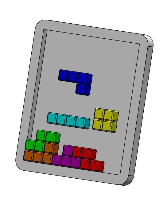 Tetris 3D puzzle