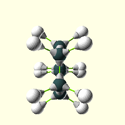 Miniatura 11 do modelo 3D molecular model (customizable)