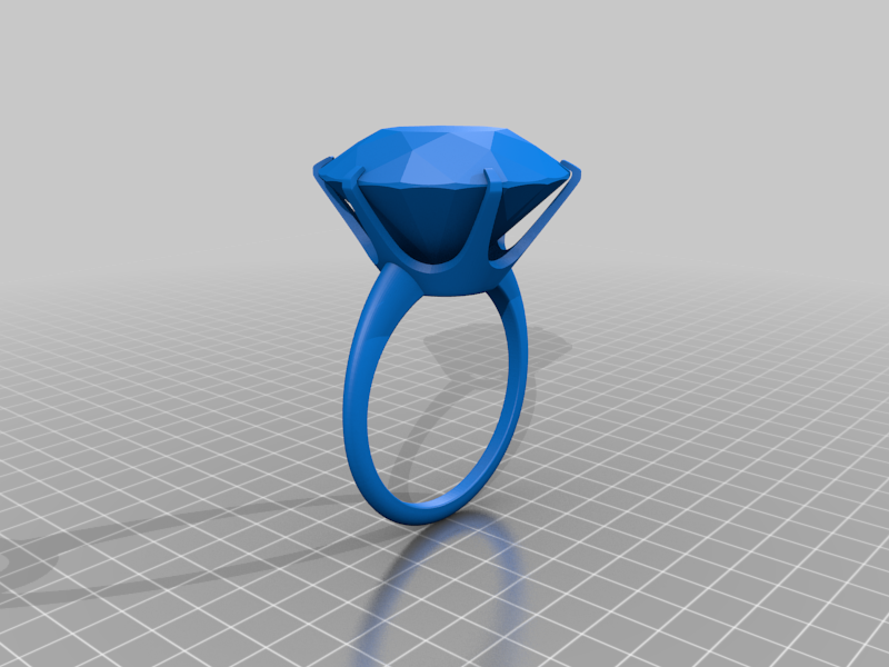Big Diamond Ring