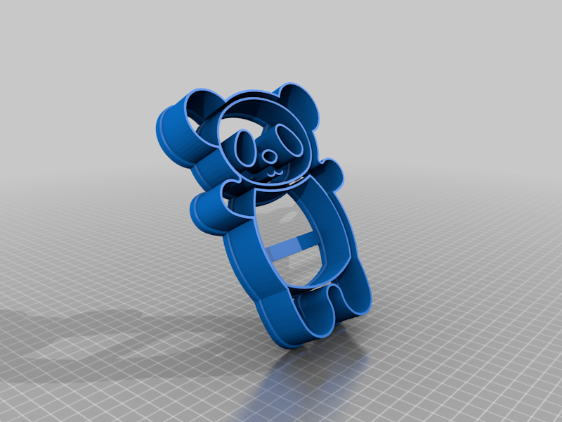 Full Panda Cookie Cutter