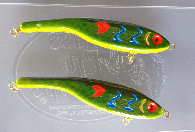 Snaggo' - A lipless 3d printed lure