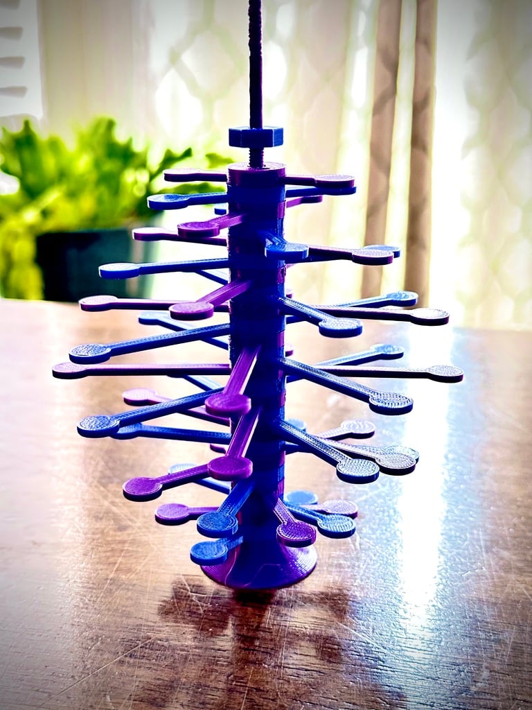 Spiral Physics Toy - Helicone Kinetic Sculpture - Satisfying Fidget