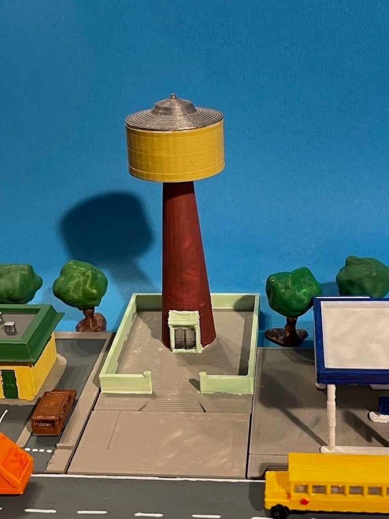 Water tower (z-scale)