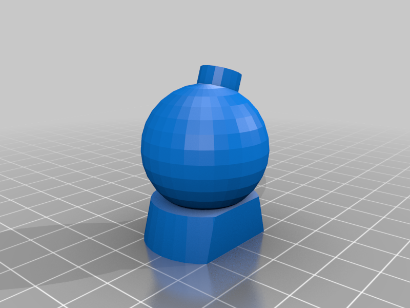 Cartoon Bomb Trophy