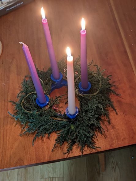 Advent Wreath Core / Adventskranz