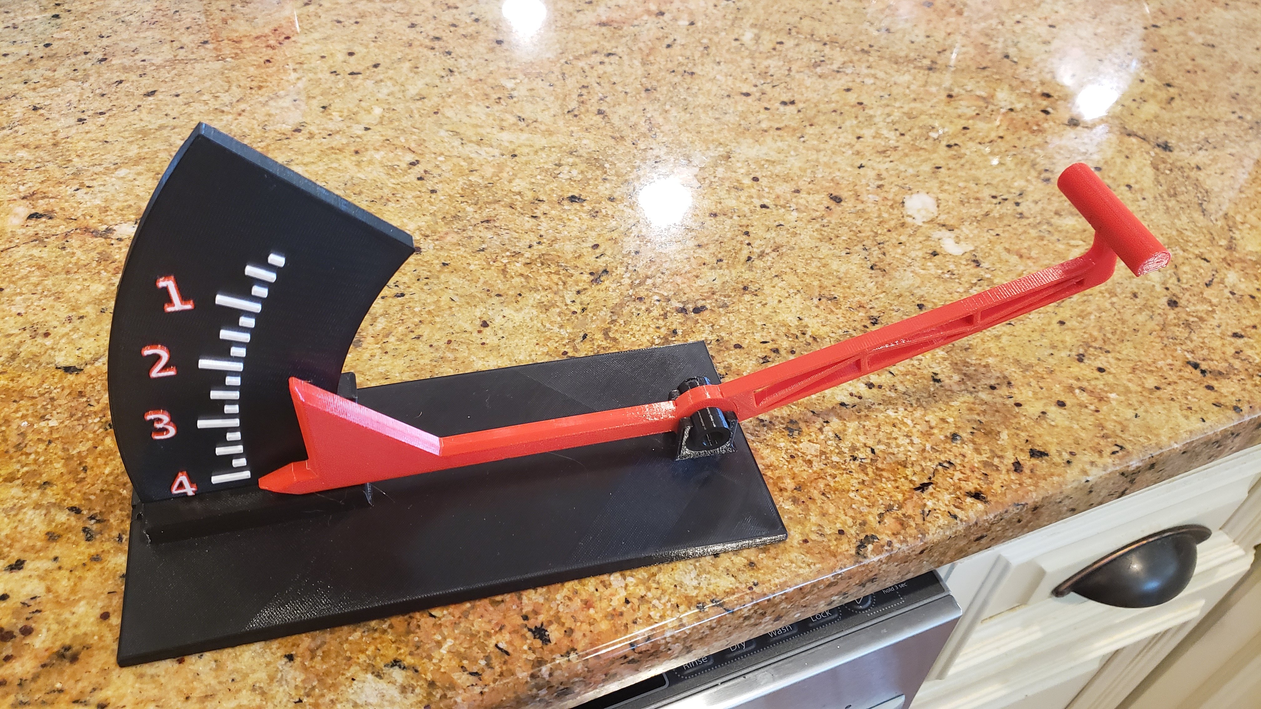 Lawn Mower Blade Height Gauge
