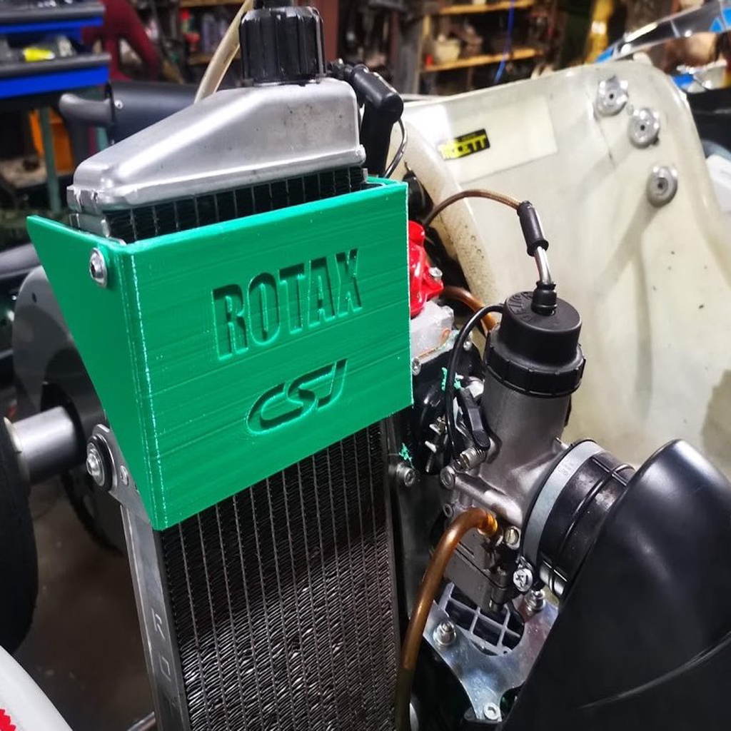 Rotax Max Radiator Duct