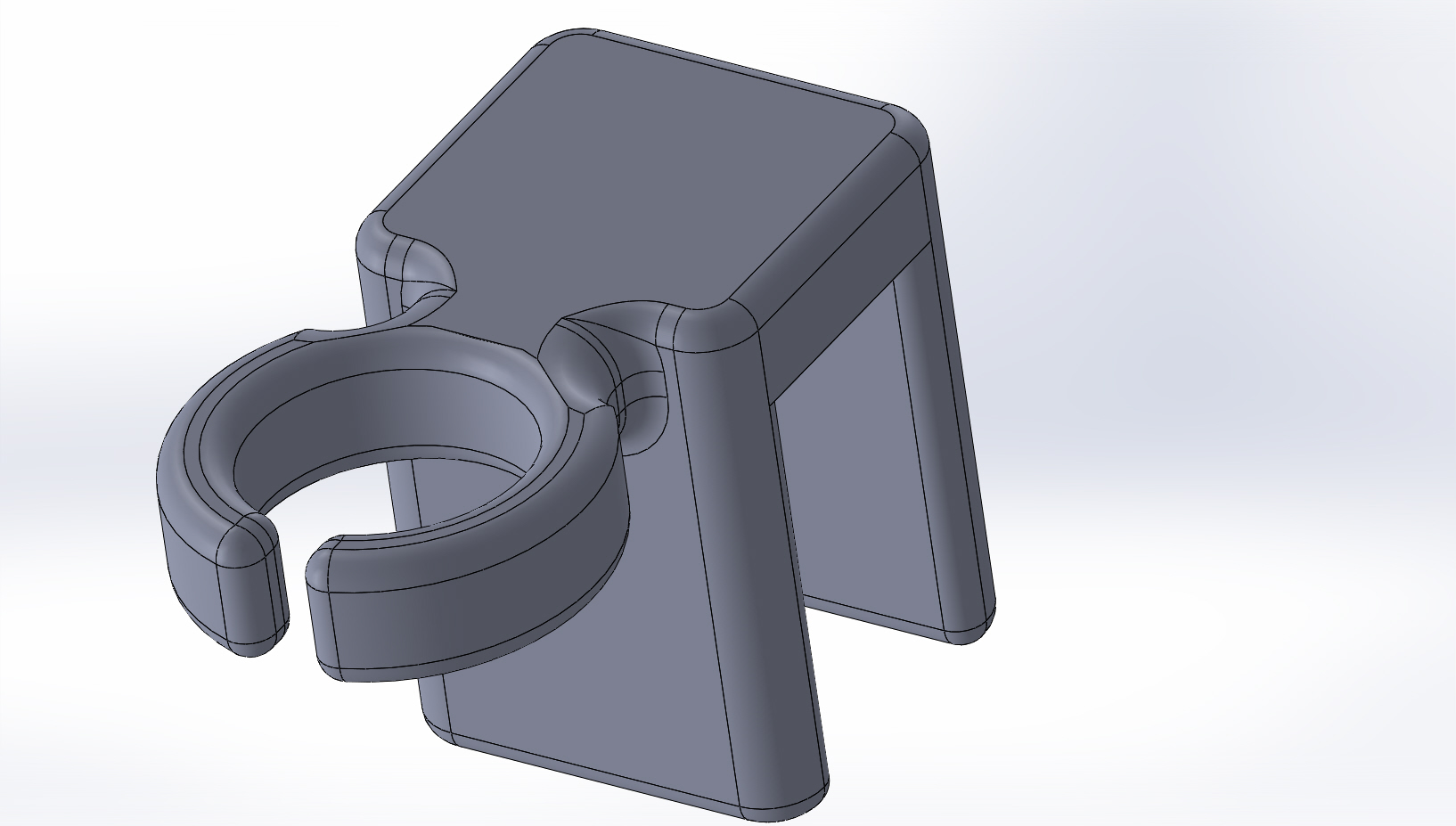 Anet A6 filament guide open or closed
