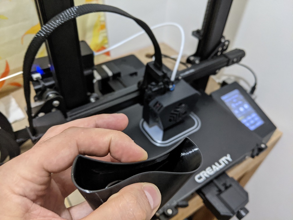 Filament bin for 3d printer