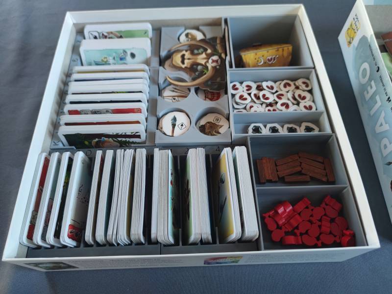 Paleo + Expansion Board Game Insert
