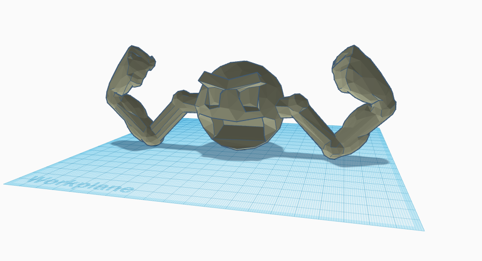 Low-Poly Pokemon Geodude