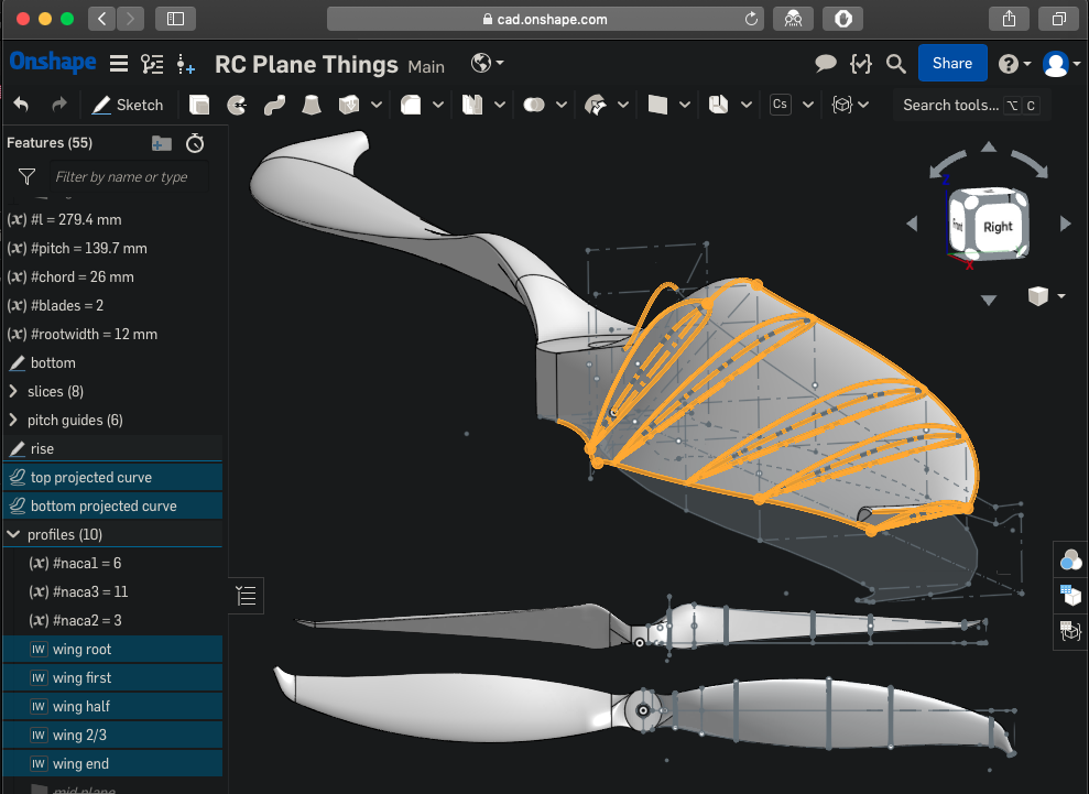Drone/Plane Propellers– generative design, any size