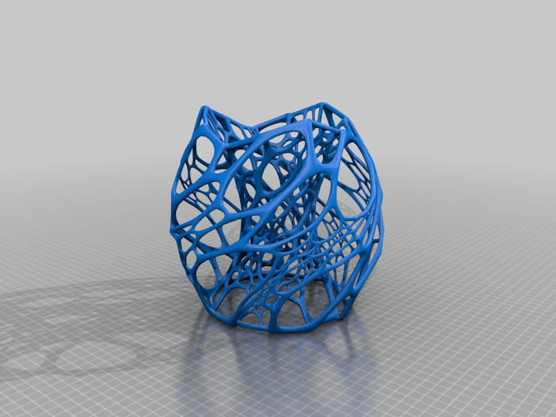 Cellular Lamp Remix - With Base