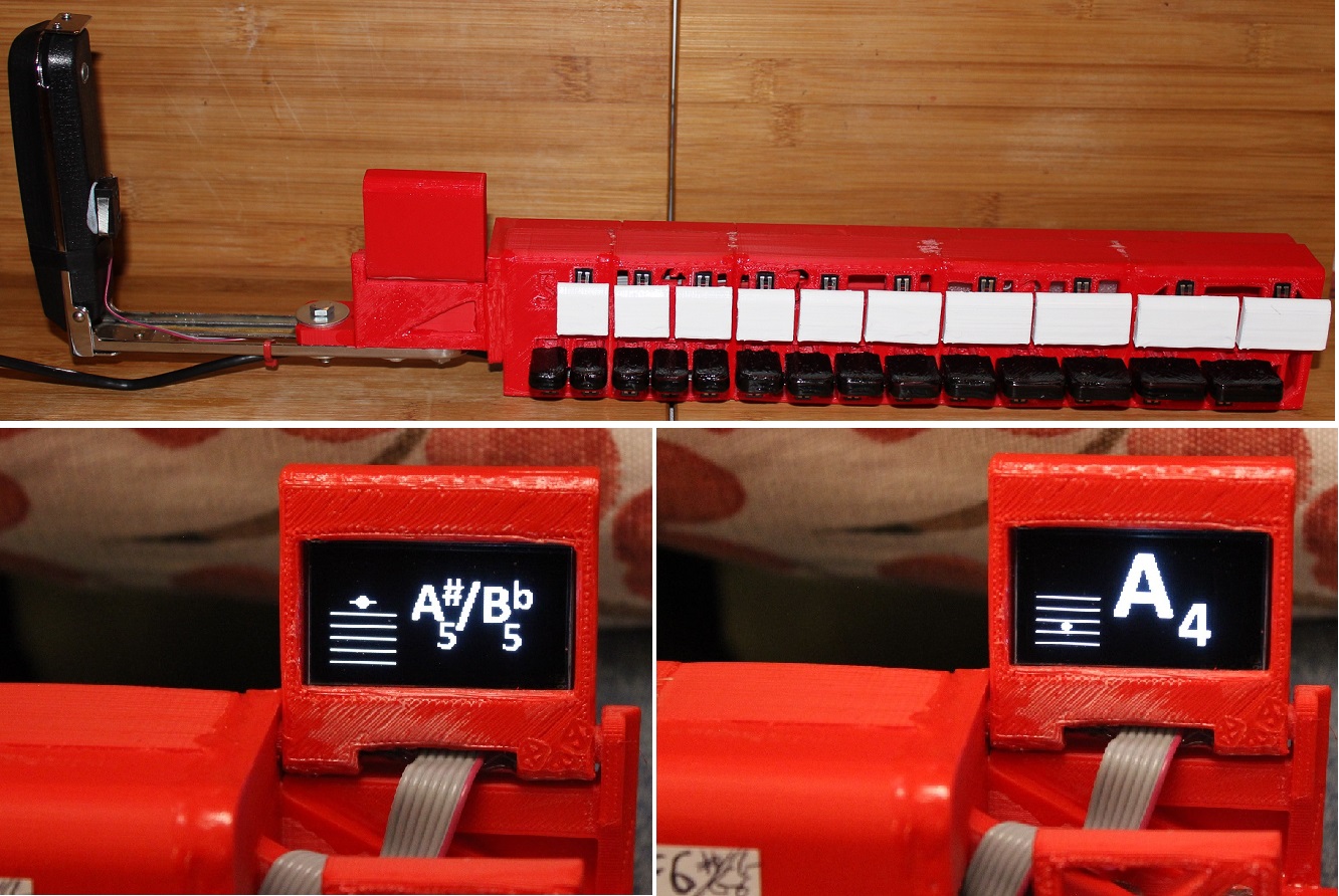 DigiGurdy: electronic hurdy-gurdy keybox