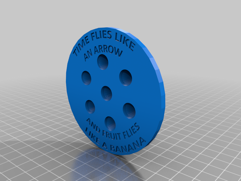 Fruit Fly trap (for 8cm diameter plastic cup)