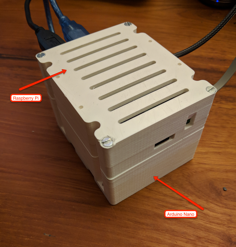 Case for Raspberry Pi and Arduino Nano