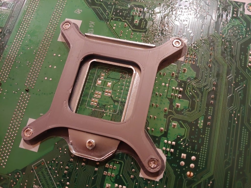 3 pz CPU Radiatore Ventola Braccetto Backplate per LGA
