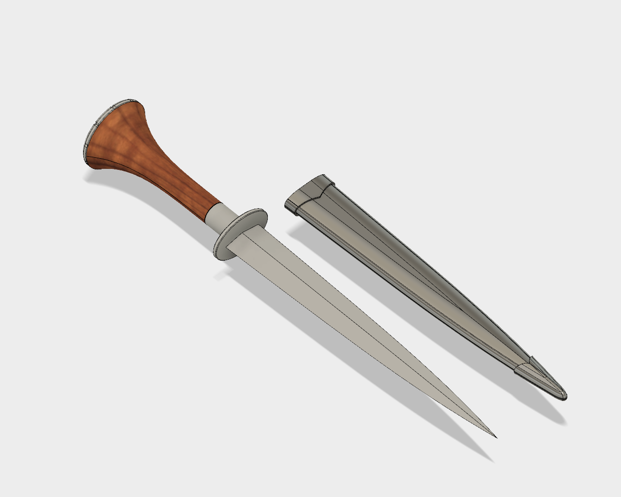 Ciri's Dagger & Scabbard - The Witcher