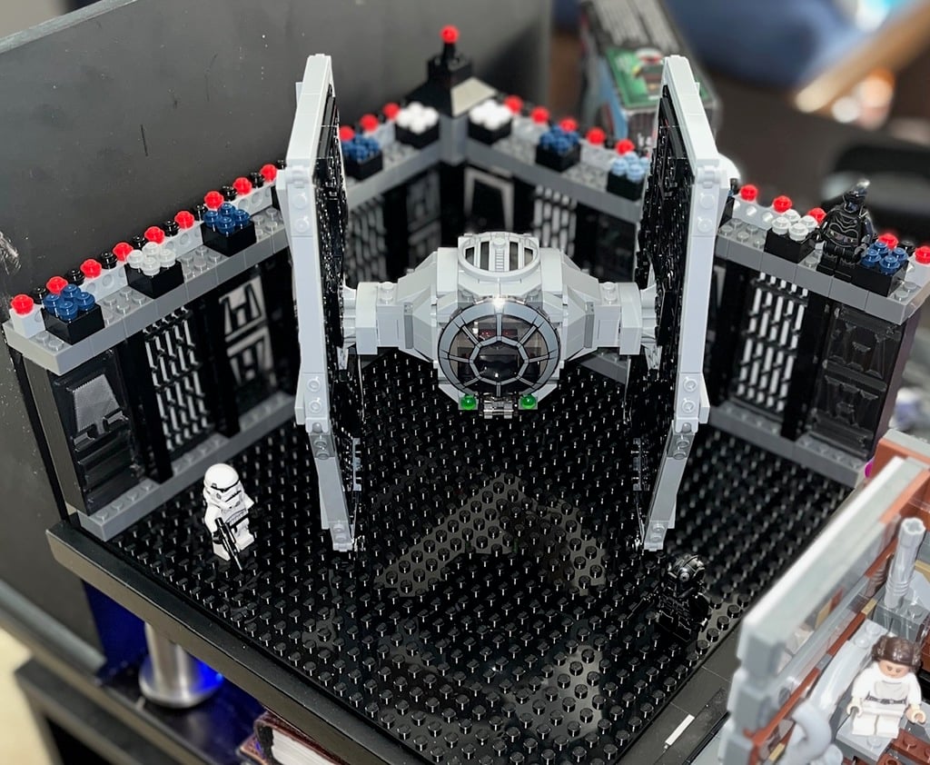 Star Wars Death Star Walls Lego Blocks