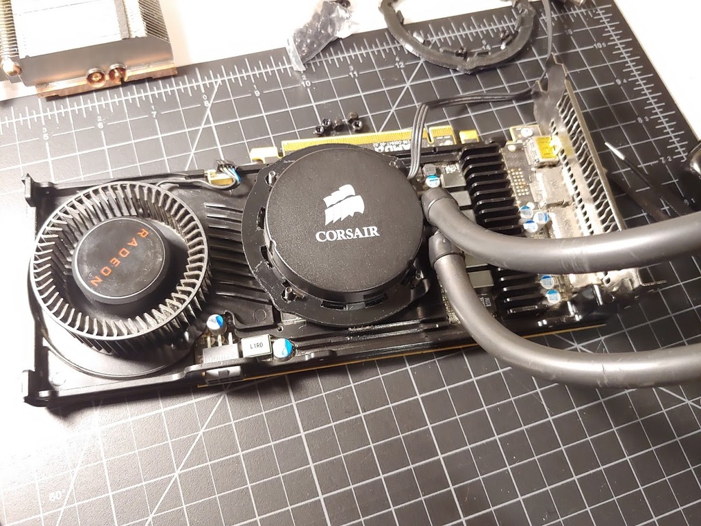Asetek Liquid Cooling Pump Bracket for Radeon GPUs