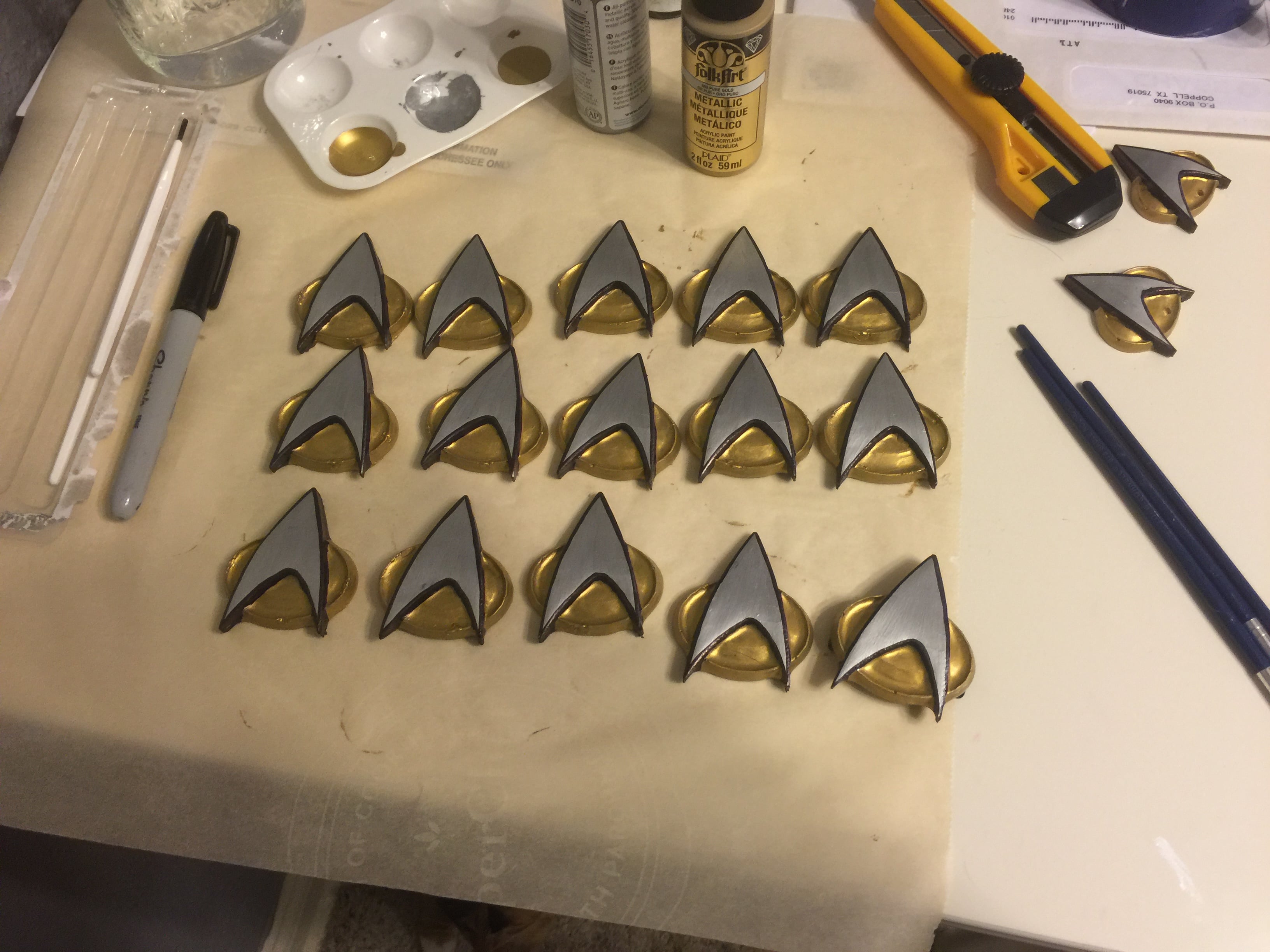 Star Trek: The Next Generation Communicator Badge
