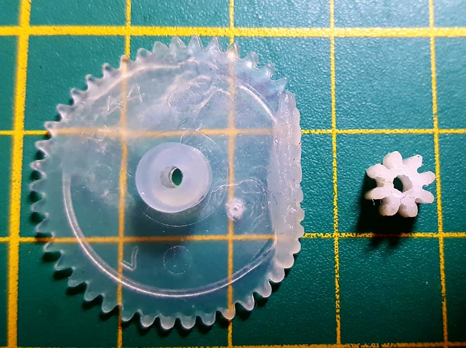 Tomy Racing Cockpit Replacement Gears