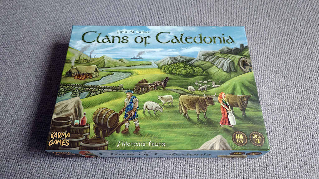 Clans of Caledonia - Boardgame insert