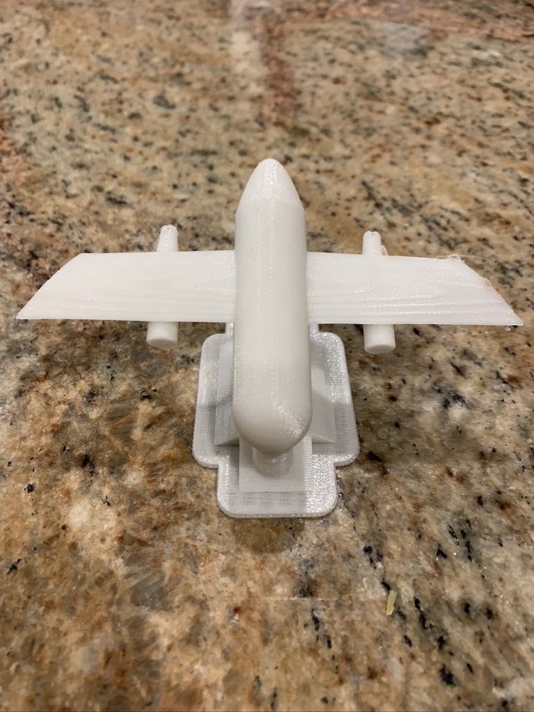 Simple Plane with Stand