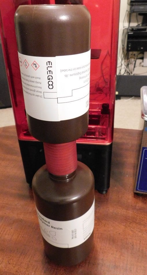 Elegoo Resin Bottle Adapter