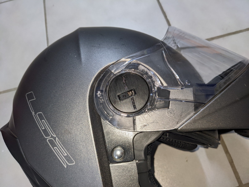 LS2 Helmet Visor Lock Part - Print in Place
