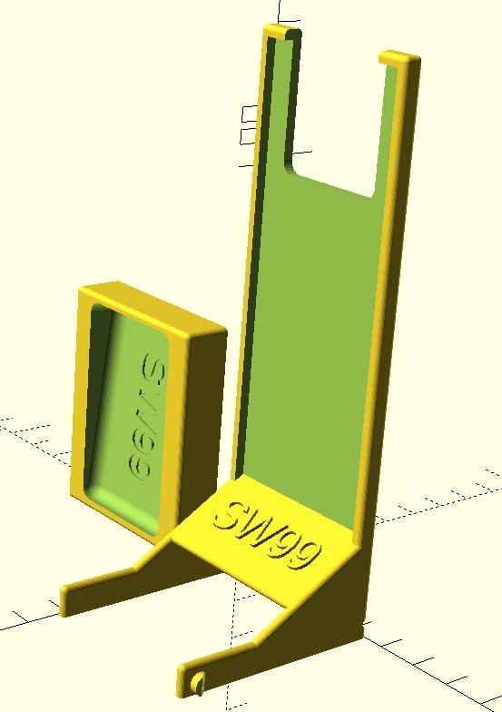 Modular Pistol Stand Riser