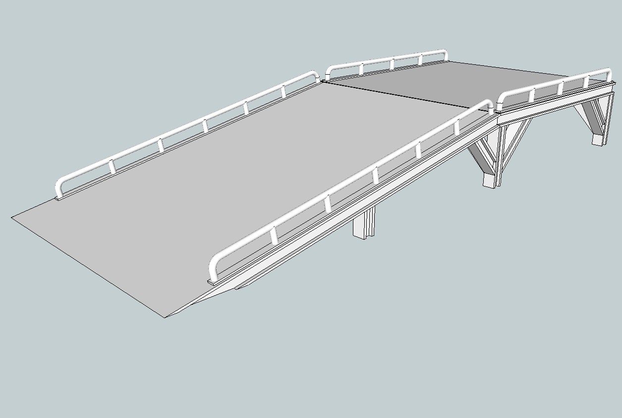 HO Scale Loading Ramp
