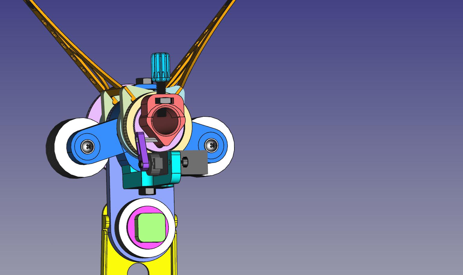 vertical polar drawbot (robot dessinateur vertical)