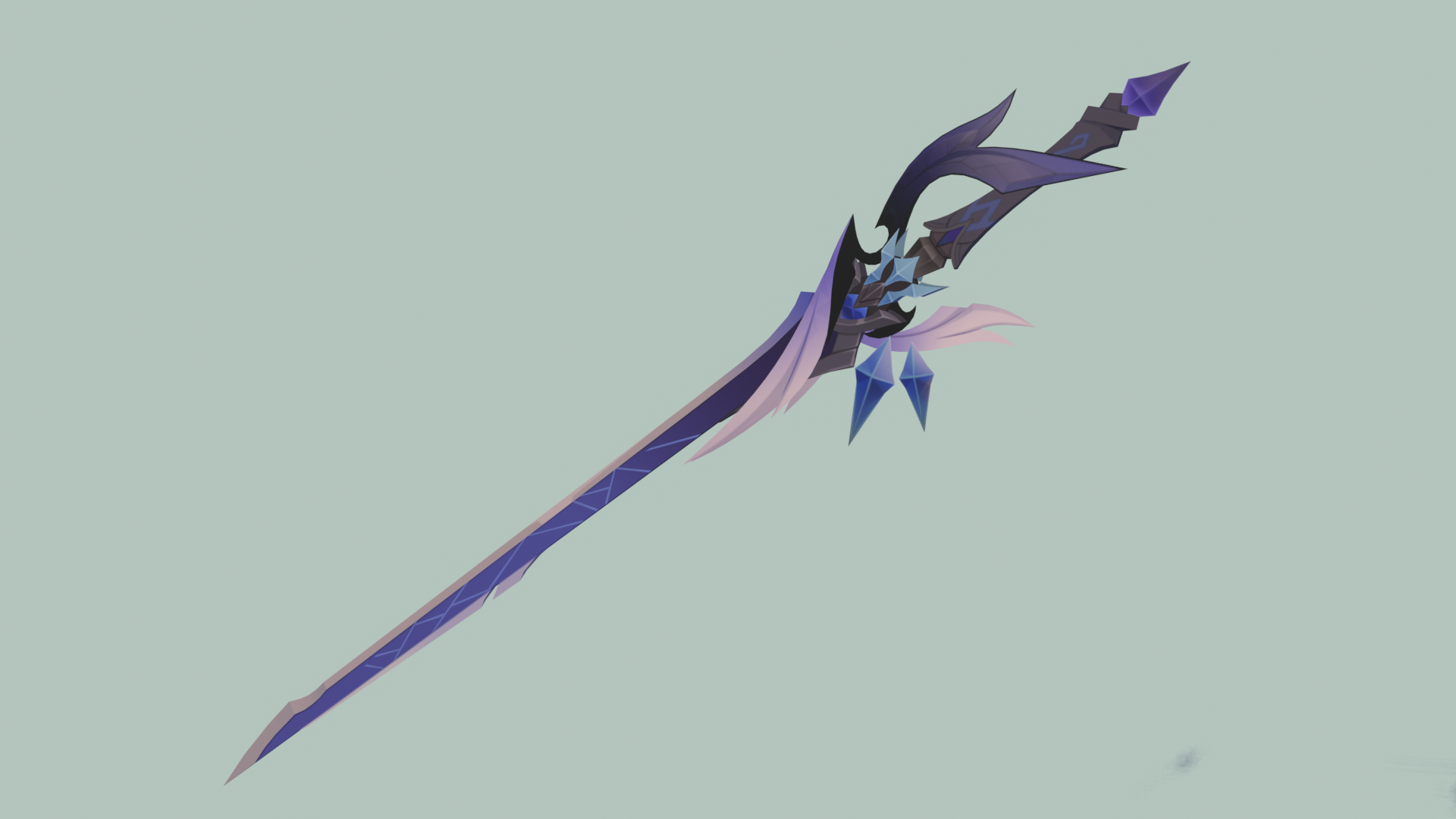 Skirks Sword (Azurelight) From Genshin Impact