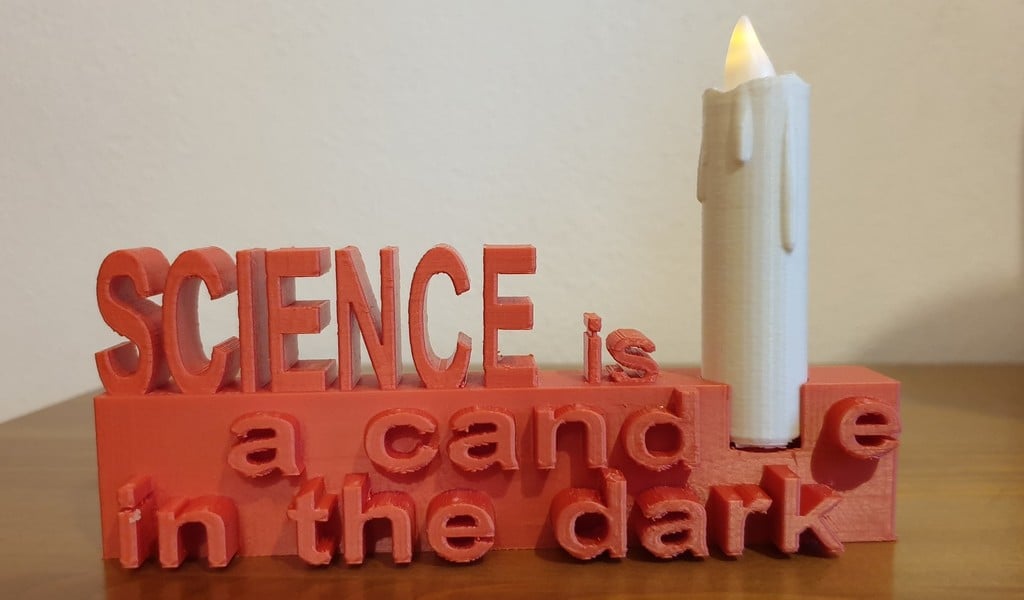 Science is a Candle in the Dark