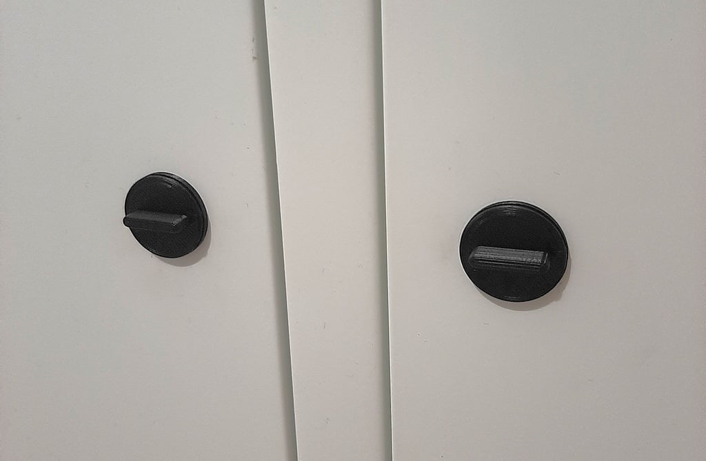 IKEA PS cabinet lock mechanism replacement