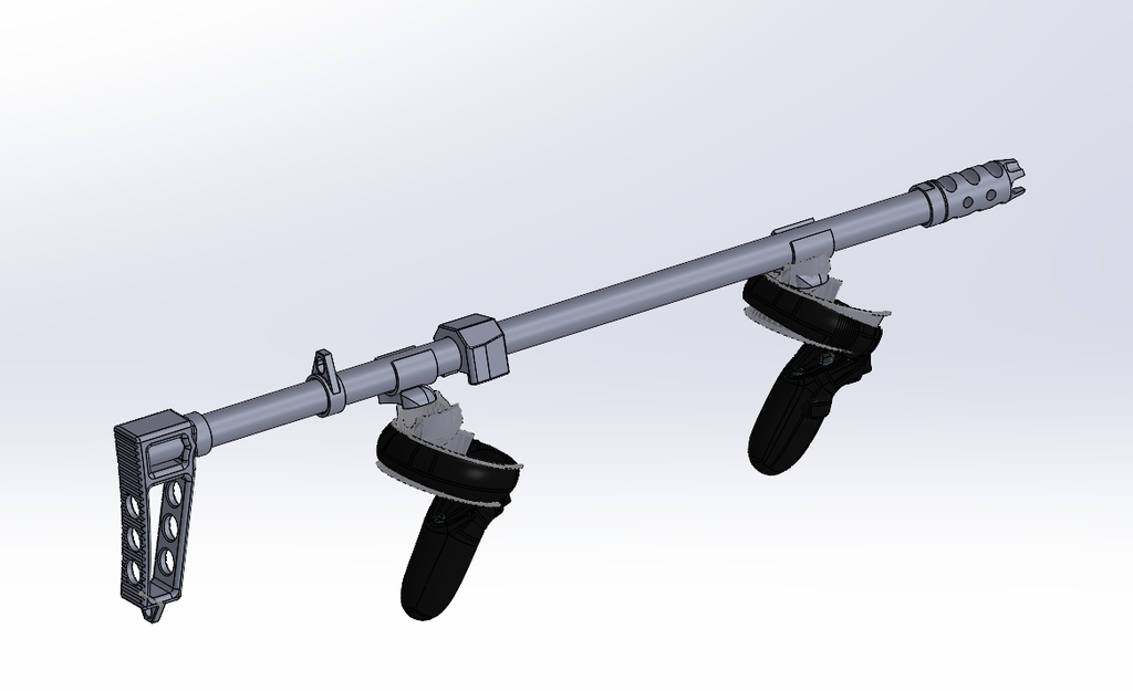 VR Gunstock Components 1/2" PVC
