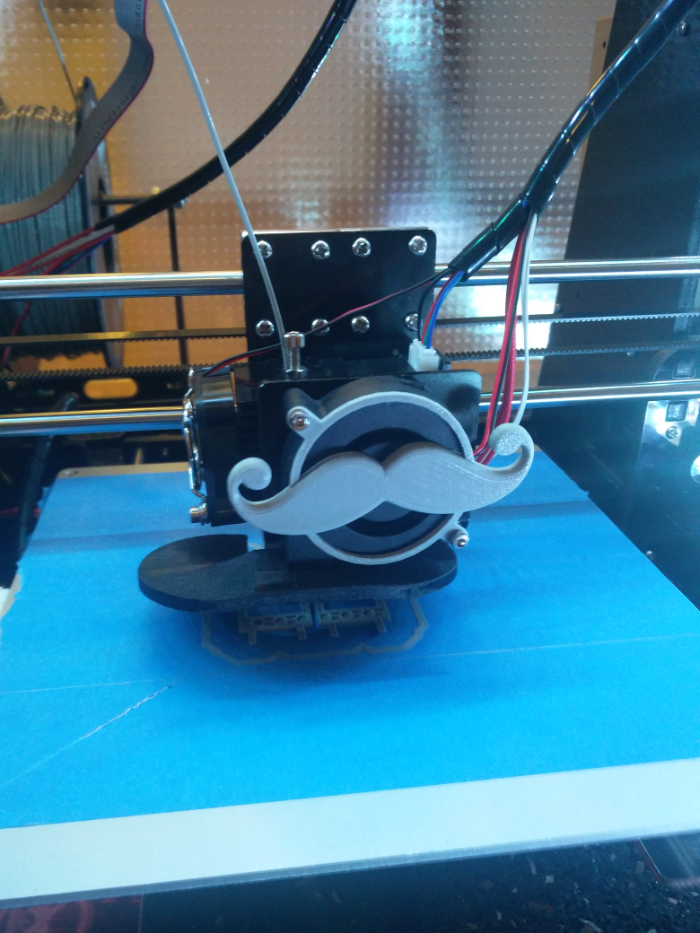 ANET A8 Fan Cover Mustache