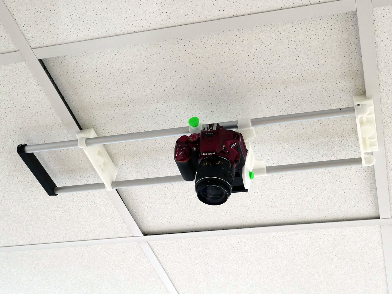 Ceiling Camera Mount for 600mm Commercial Ceilings