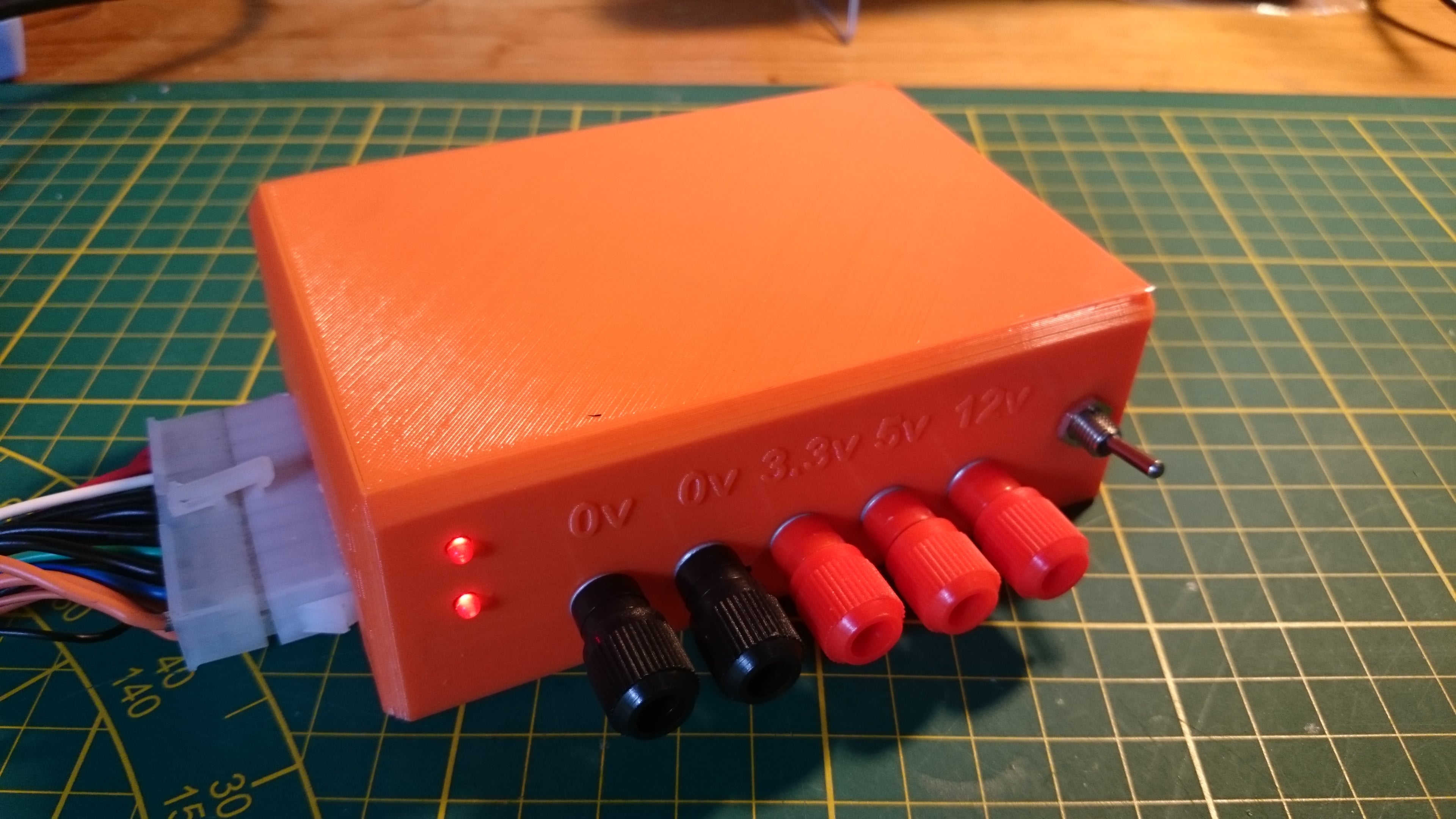 ATX power supply to bench convertor