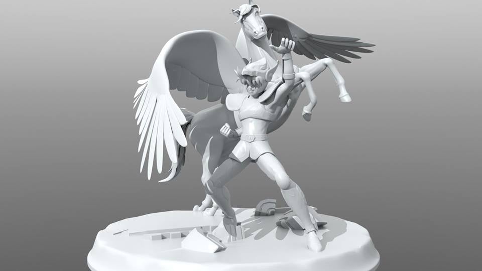 Saint Seiya - Diorama Pegaso
