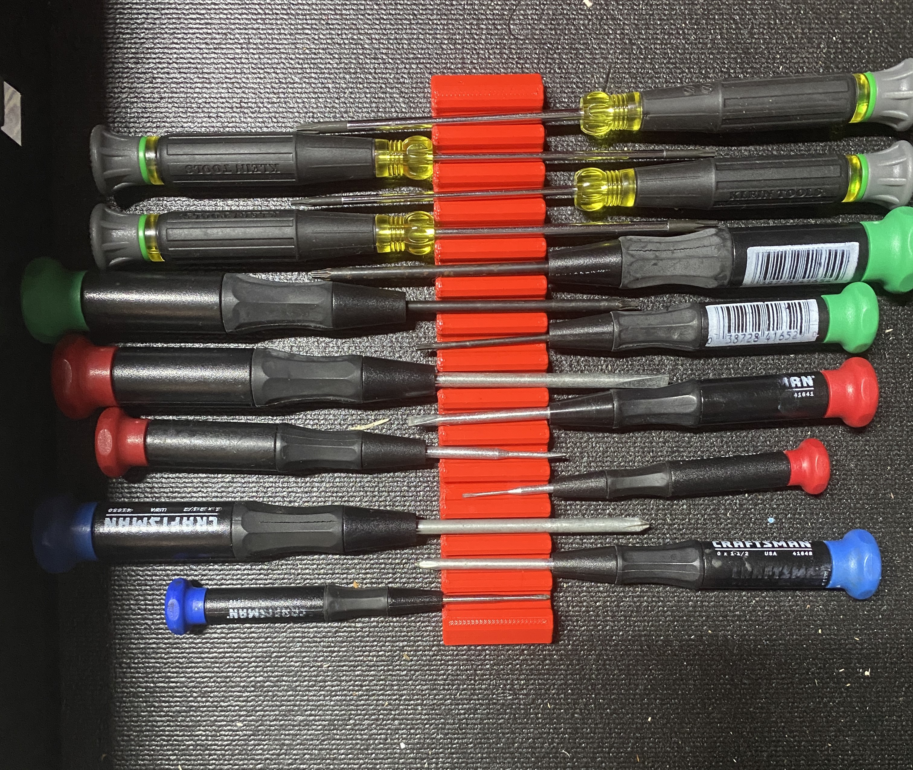 Precision Screwdriver Organizer