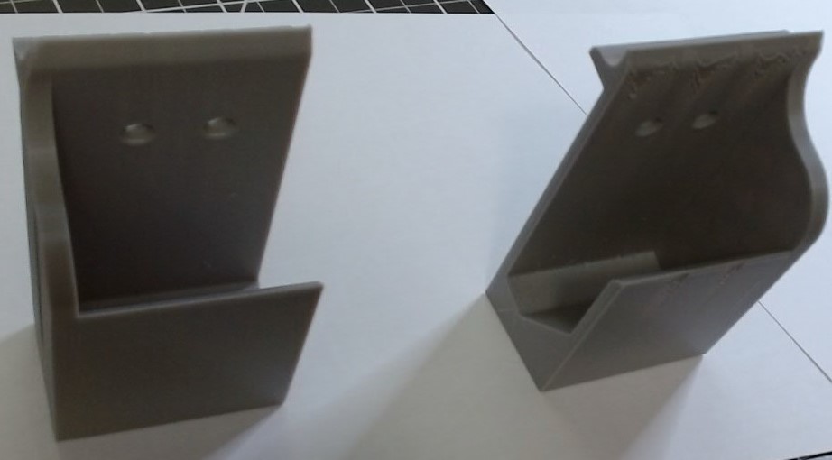 HP Laptop Vertical desk edge mounted holder