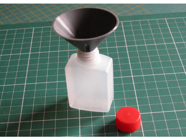 Vented Mini Funnel For Small Bottles